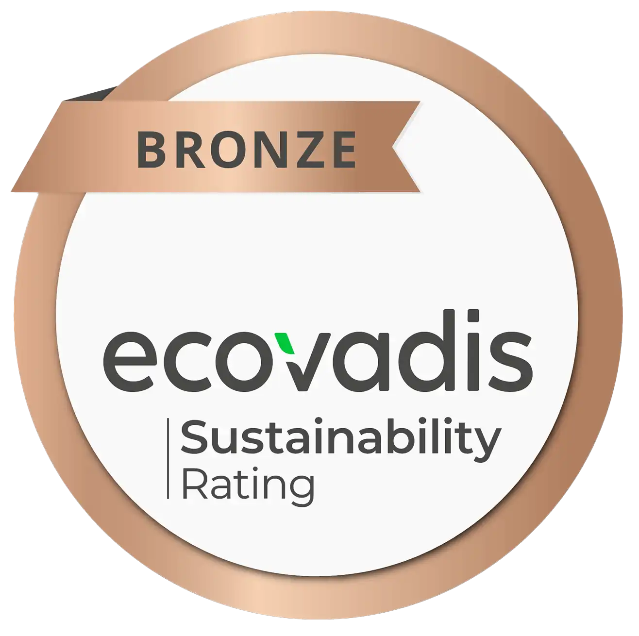 Médaille Bronze Evocadis – Sustainability Rating - pour notre performance RSE