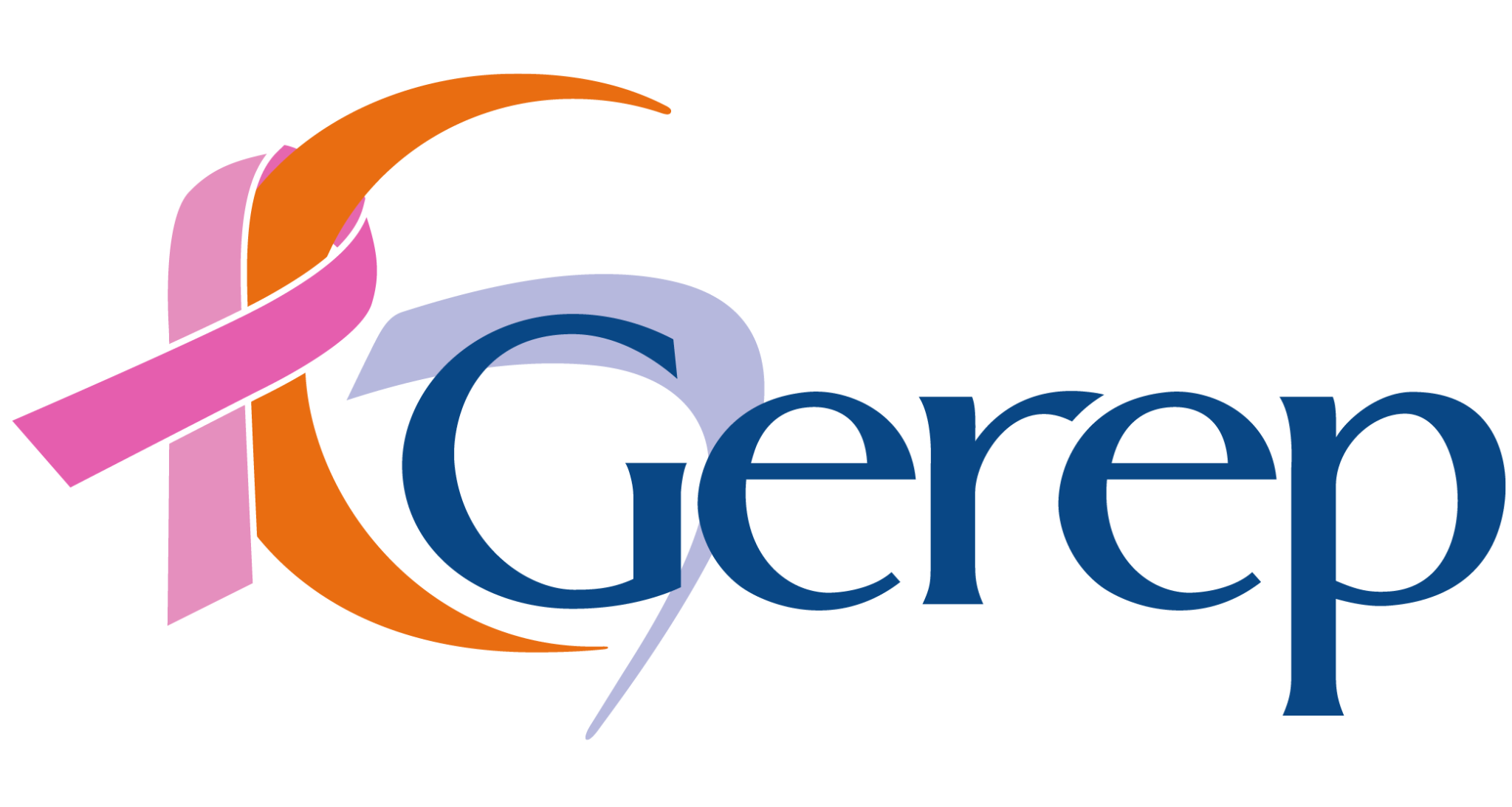 Logo Gerep avec ruban rose _ octobre rose
