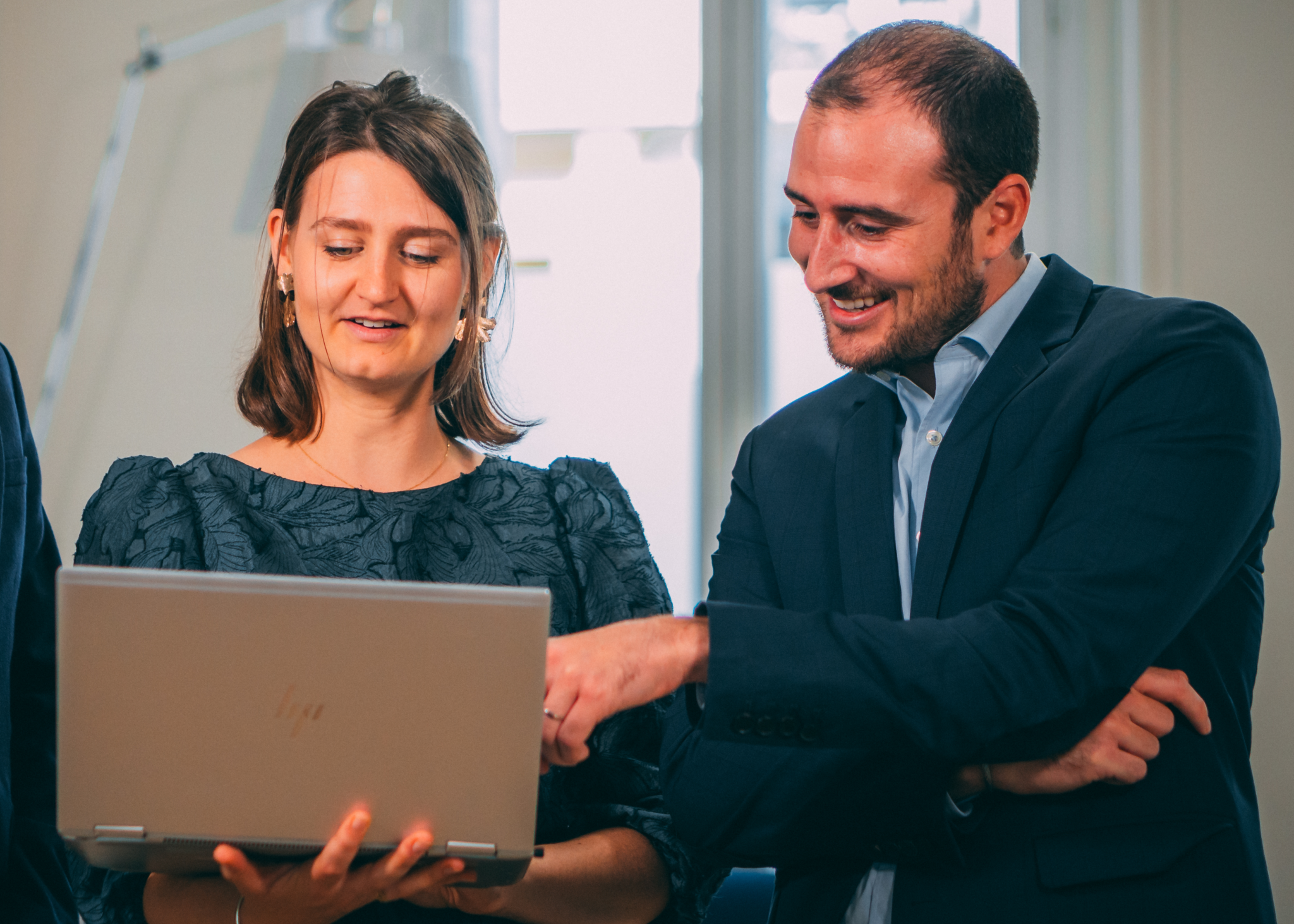Margaux - Directrice Marketing et Communication et Julien - Directeur du Développement